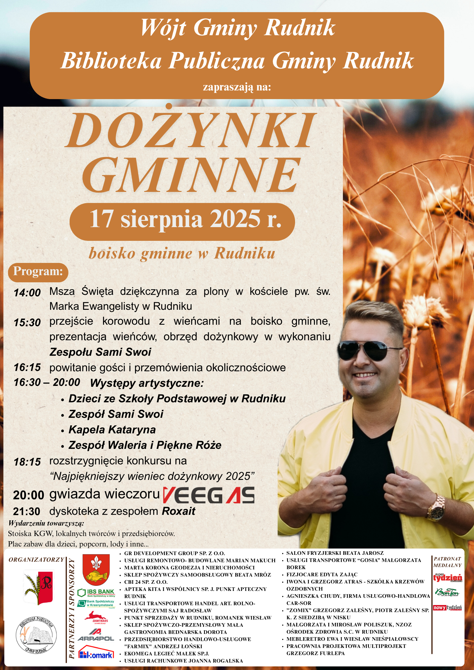 Zaproszenie na dożynki