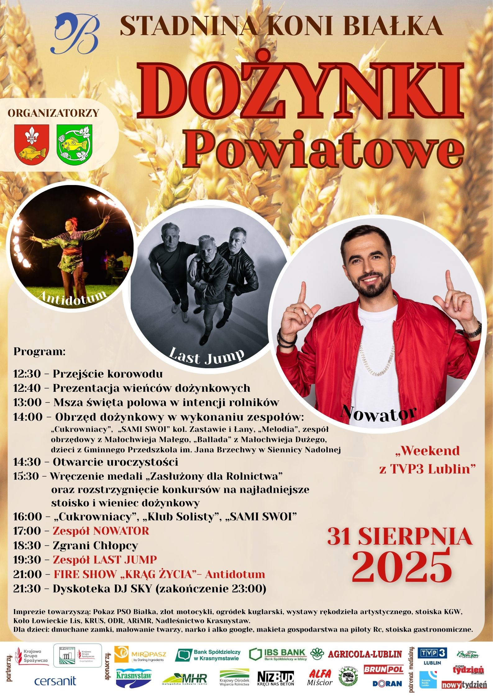 Dożynki Powiatowe Krasnystaw 2025