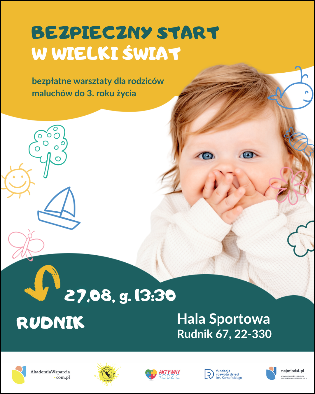 Akademia Rozwoju Malucha - warsztaty - 27.08 Rudnik Akademia Rozwoju Malucha - warsztaty - 27.08 Rudnik