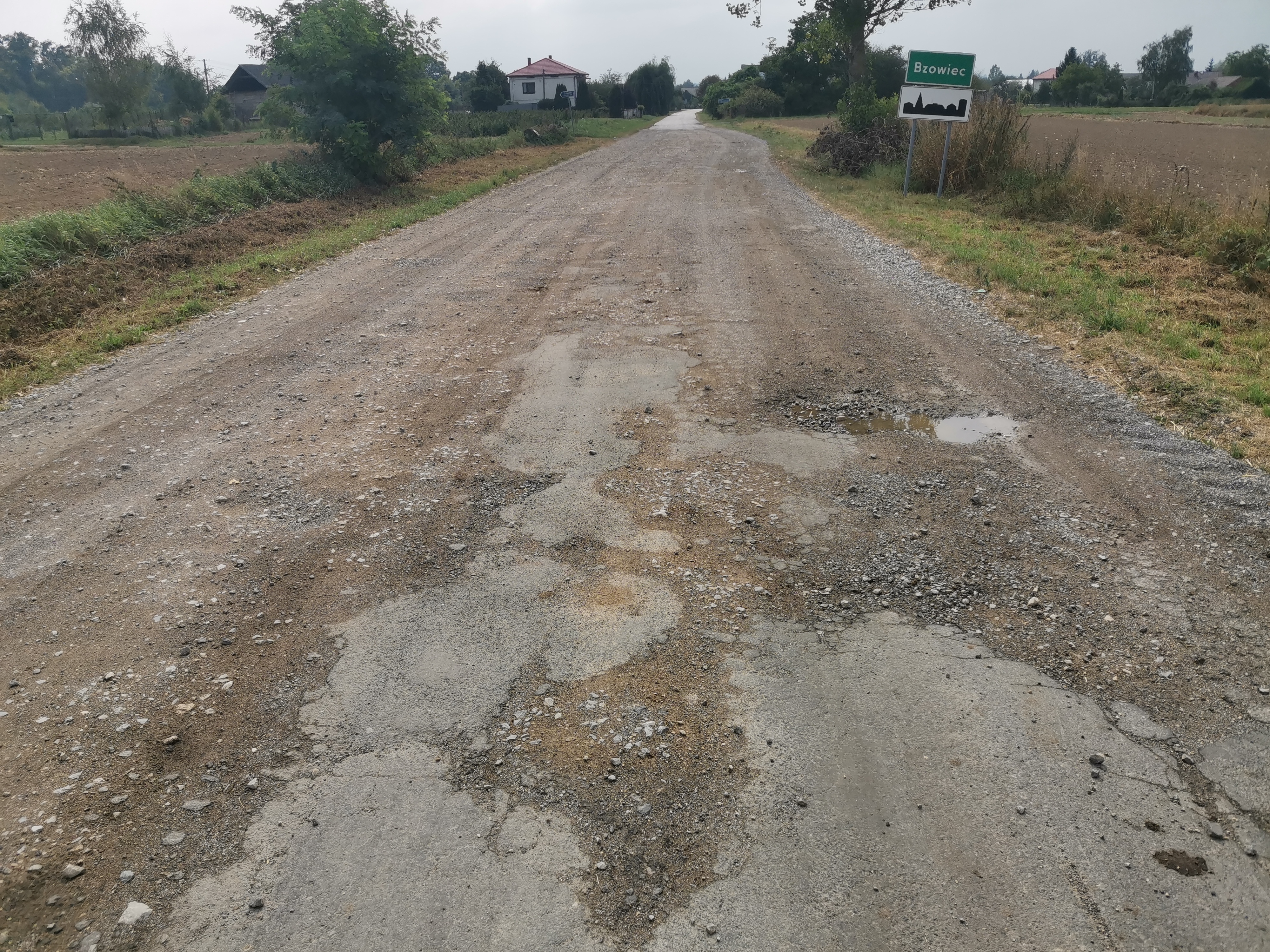 Rozpoczęcie robót związanych z rozbudową drogi powiatowej nr 3109L Płonka - Bzowiec