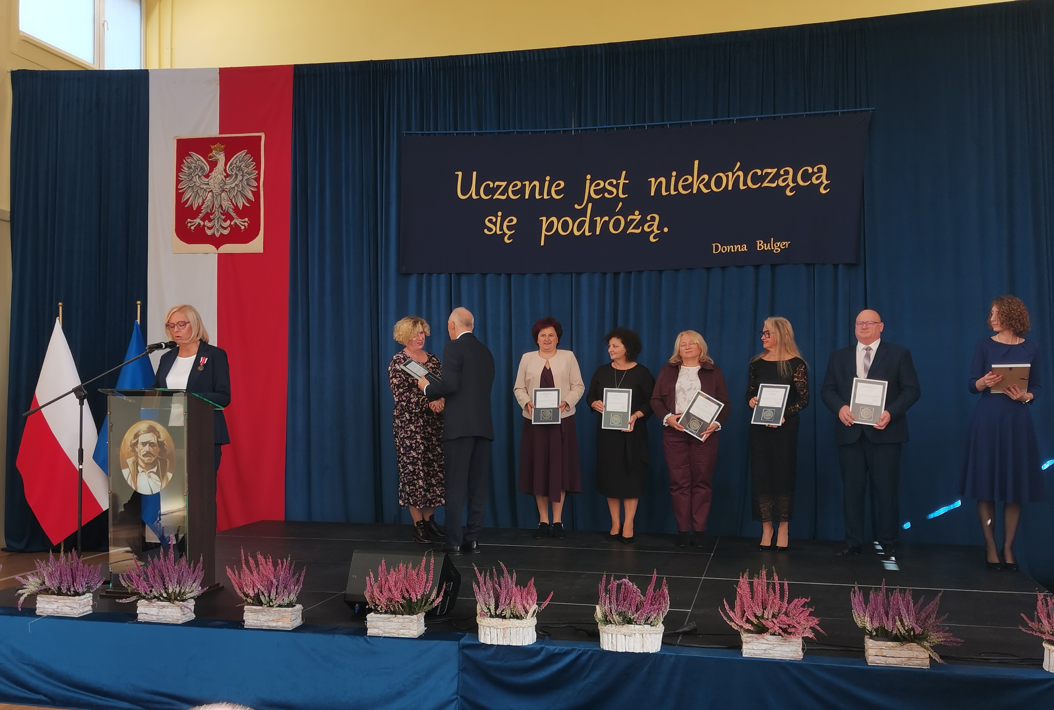 Pani Dyrektor Barbara Ochniowska-Łyś uhonorowana medalem 100-lecia Kuratorium Oświaty w Lublinie