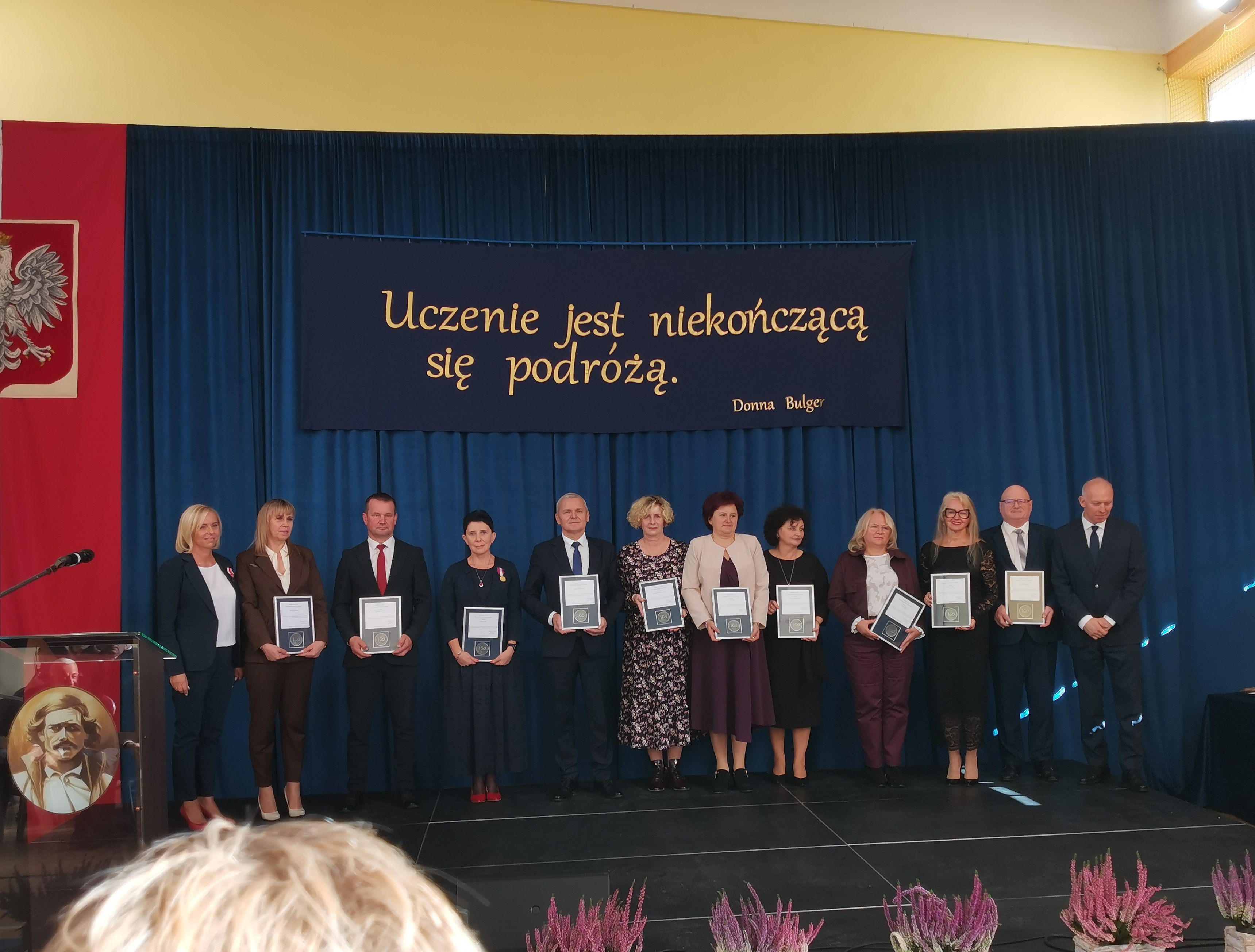 Pani Dyrektor Barbara Ochniowska-Łyś uhonorowana medalem 100-lecia Kuratorium Oświaty w Lublinie